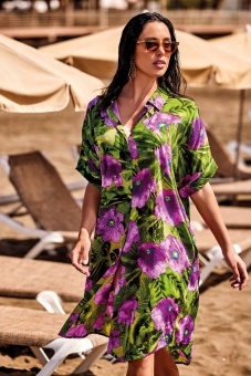 Платье пляжное DAVID DA25-089-MLT 