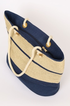 Сумка NAEMY B02-25 бежево-синий